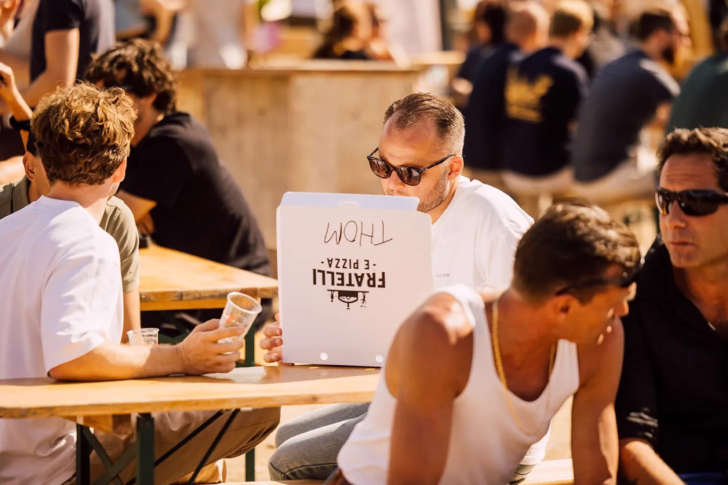 Werken bij Fratelli e Pizza op festivals en evenementen